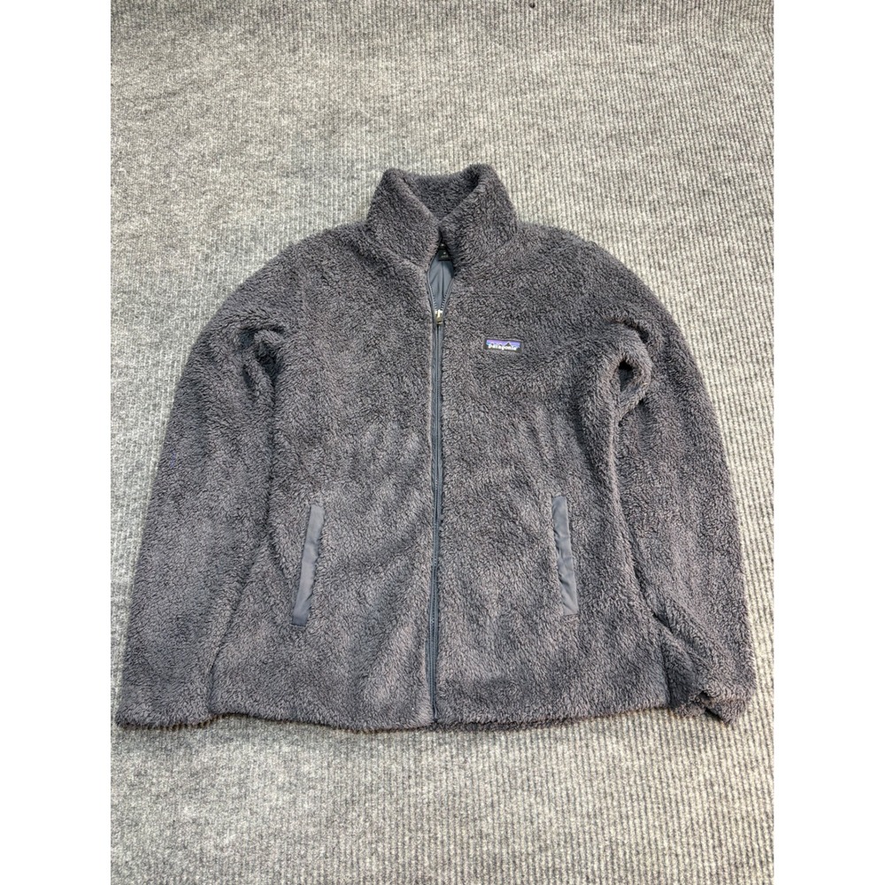 Patagonia Los Gatos Full Zip Fleece Jacket Womens Medium Gray 25216